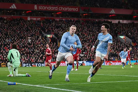 لم يحققه في الموسم.. رقم جديد لمانشستر سيتي بعد الفوز على ليفربول